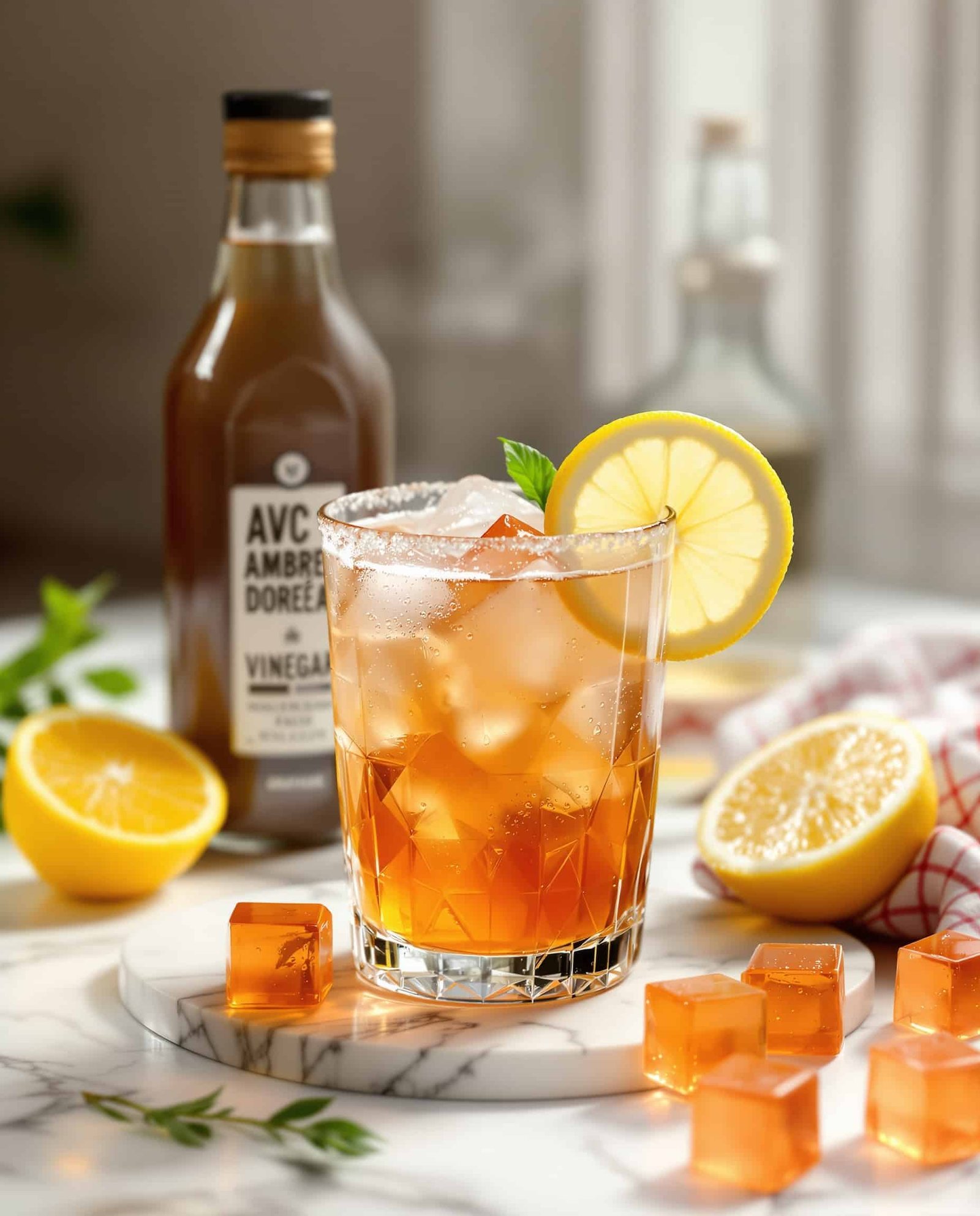 ACV and Gelatin Drink Recipe