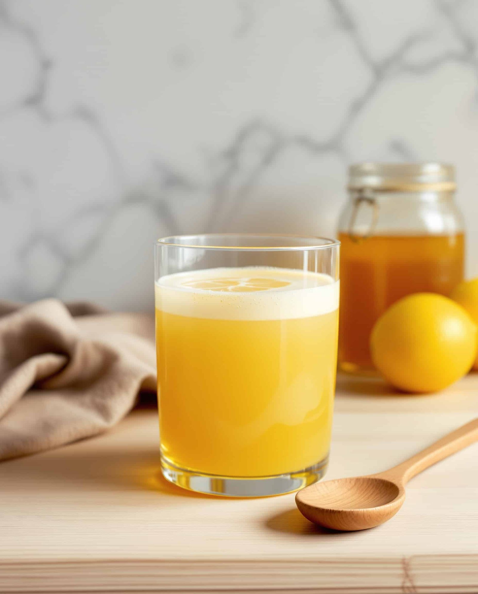 ACV Lemon Honey Drink Recipe