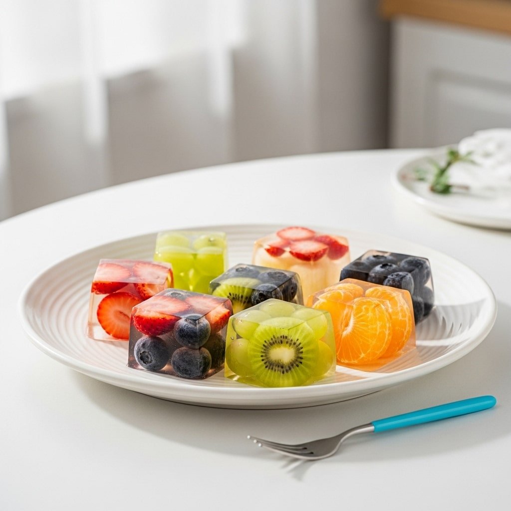 Ingredients of Agar Jelly Cubes agar jelly cubes ingredients introduction detailed