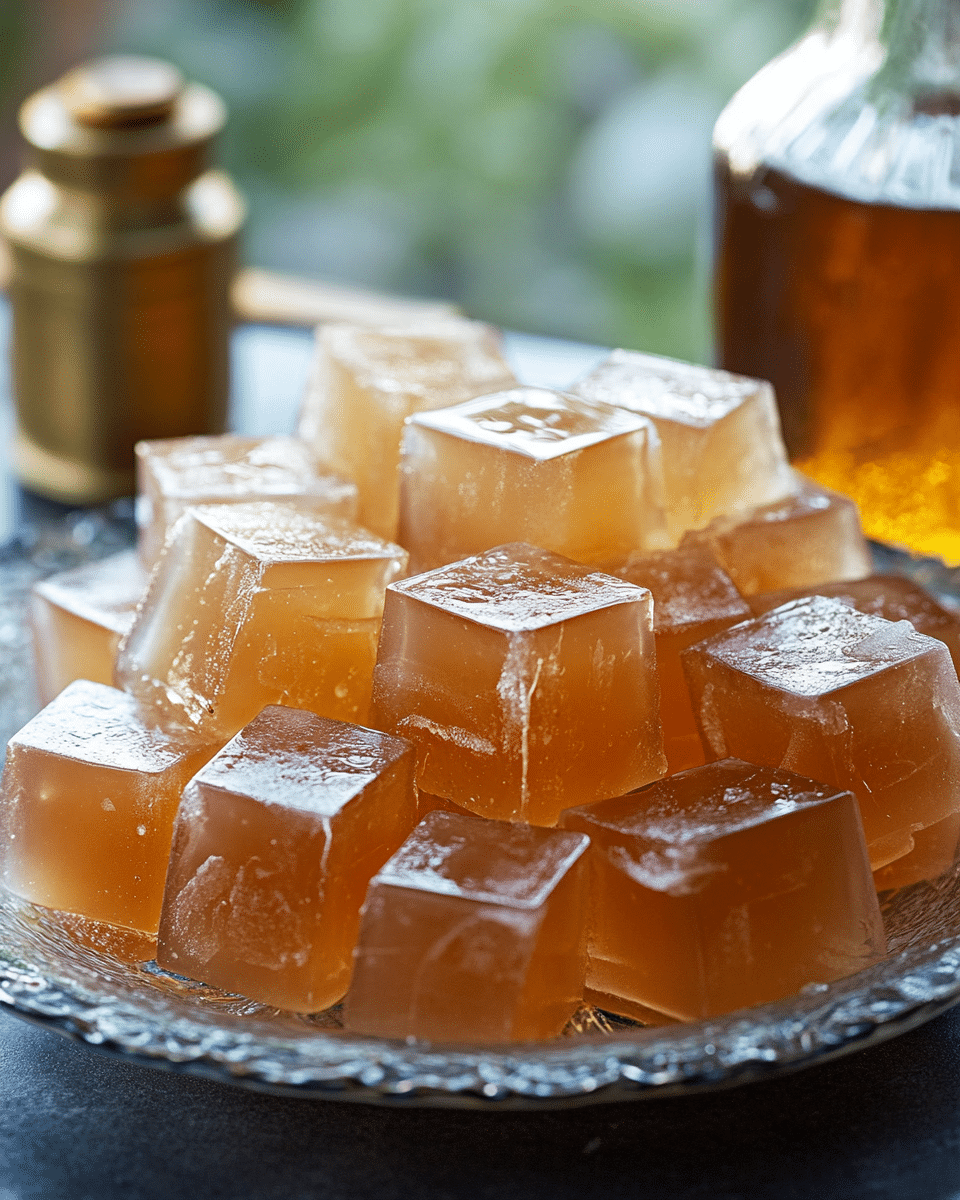 Apple Cider Gelatin Blocks