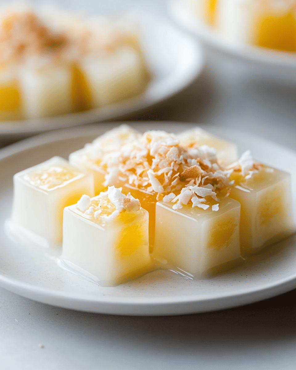 Bariatric Pineapple Coconut Gelatin Recipe