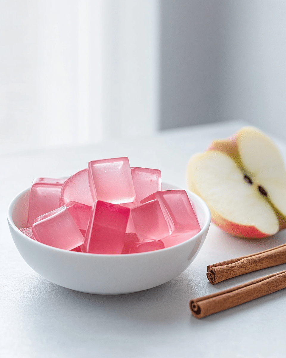 Bariatric Pink Lady Apple Gelatin Meal Prep