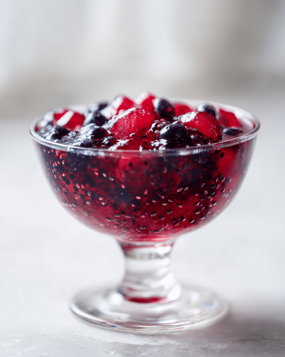 Chia Seed Blueberry Jello Recipe 2026