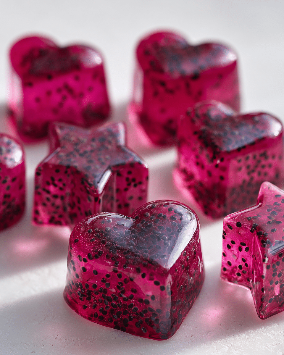 Chia Seed Dragon Fruit Gelatin Meal Prep
