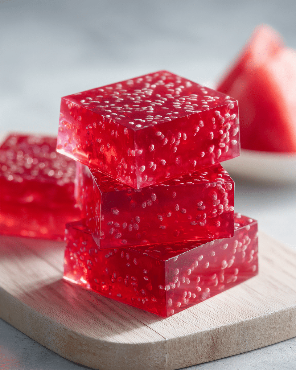 Chia Seed Watermelon Jello Trick Recipe