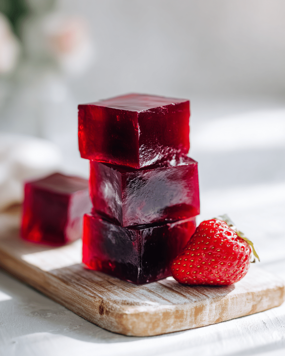 Collagen Blackberry Gelatin Trick