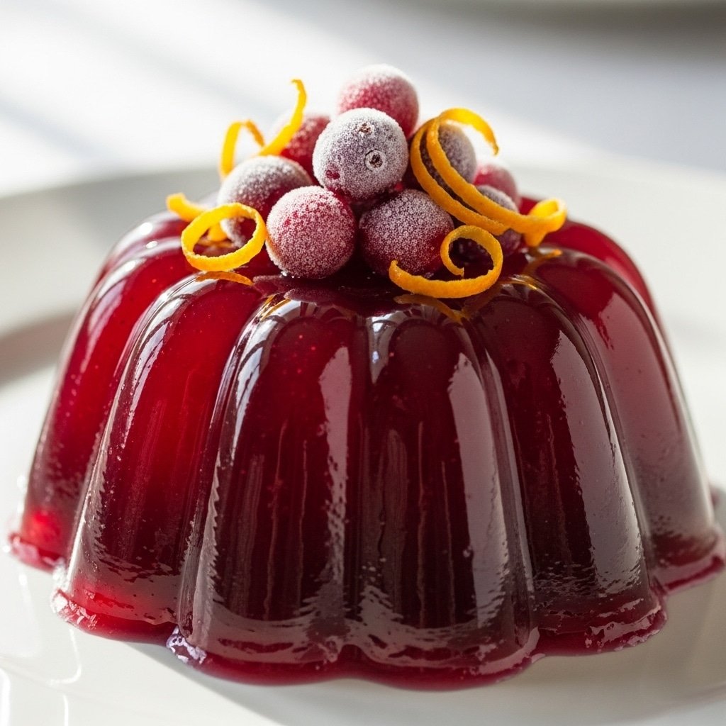 Cranberry Sauce With Gelatin