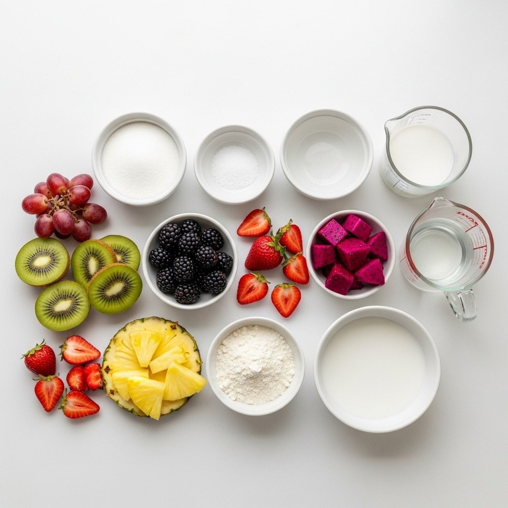 fruit jelly with agar ingredients introduction detailed