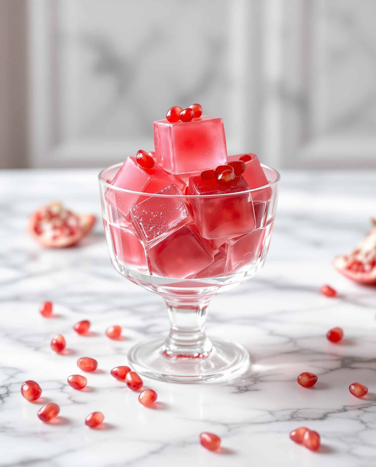 Gelatin Trick with Pomegranate Juice