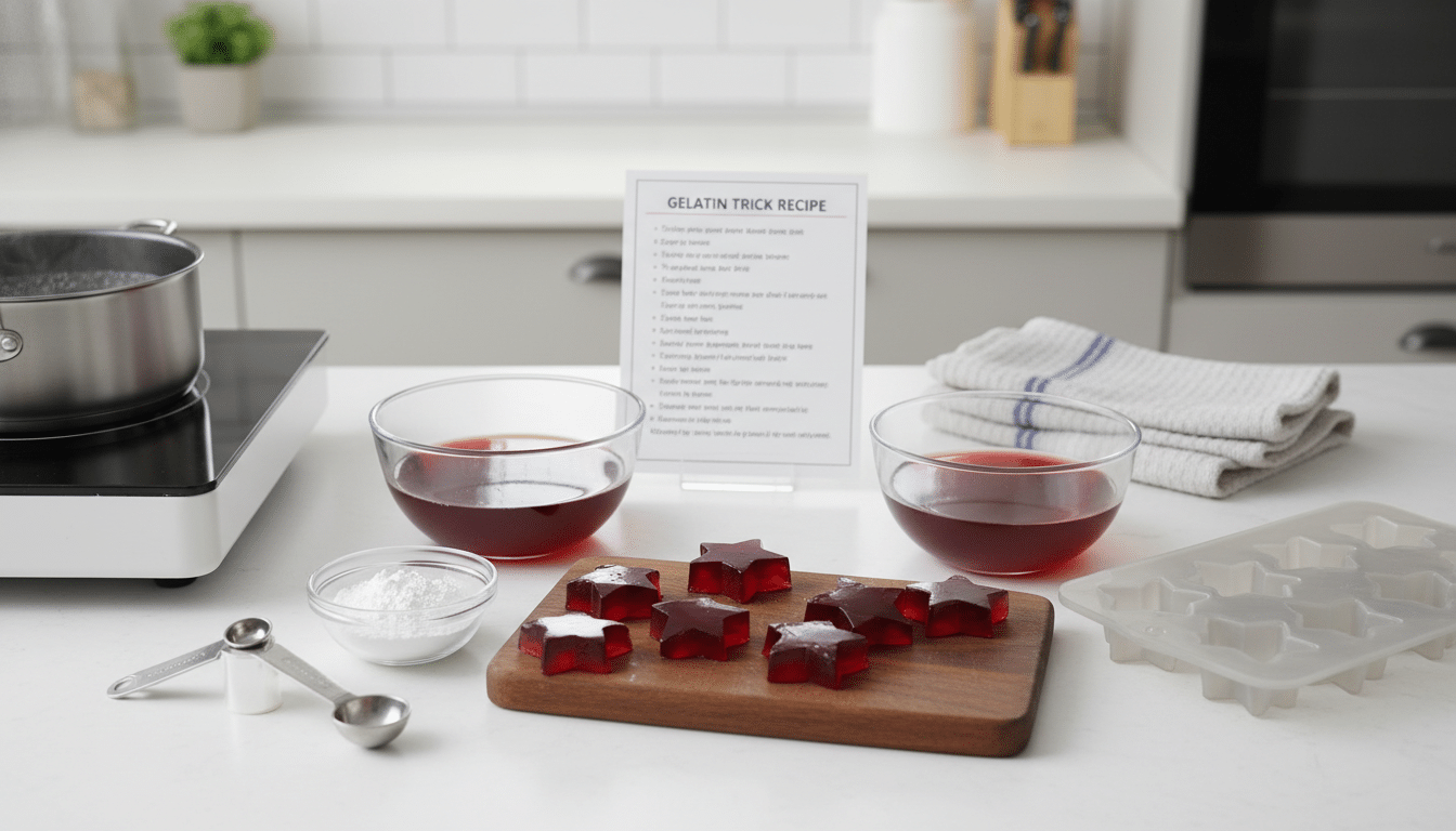 Ingredients of Gelatin Trick Recipe 2026 gelatin trick recipe 2026 ingredients introduction detailed