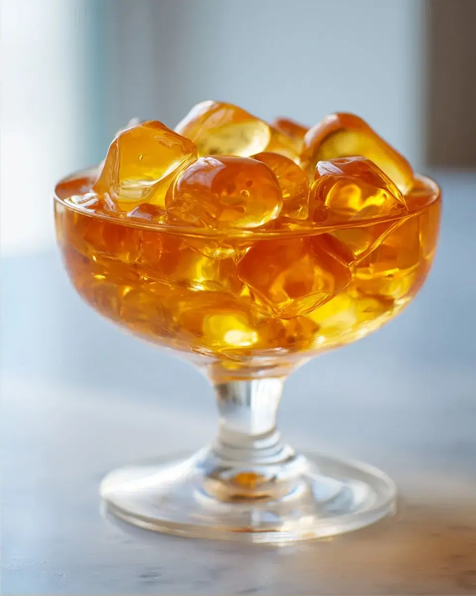 gelatina de mosaico light recipe