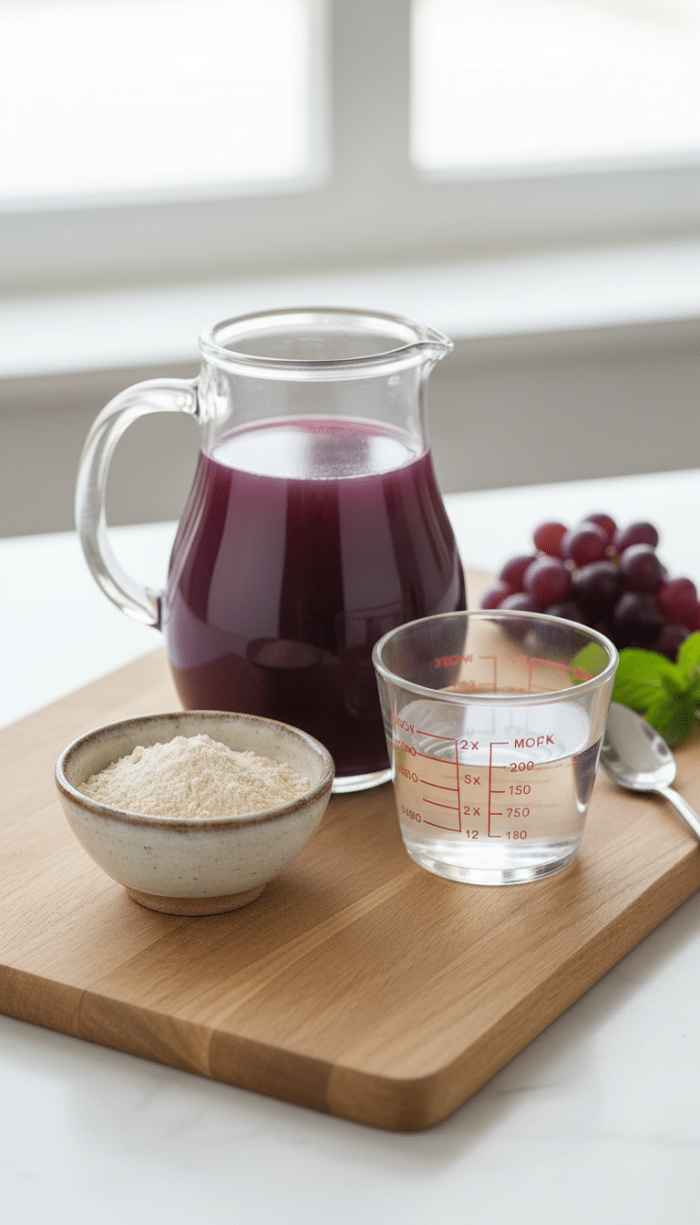 Ingredients of Homemade Jello For Gut Health homemade jello for gut health ingredients introduction detailed