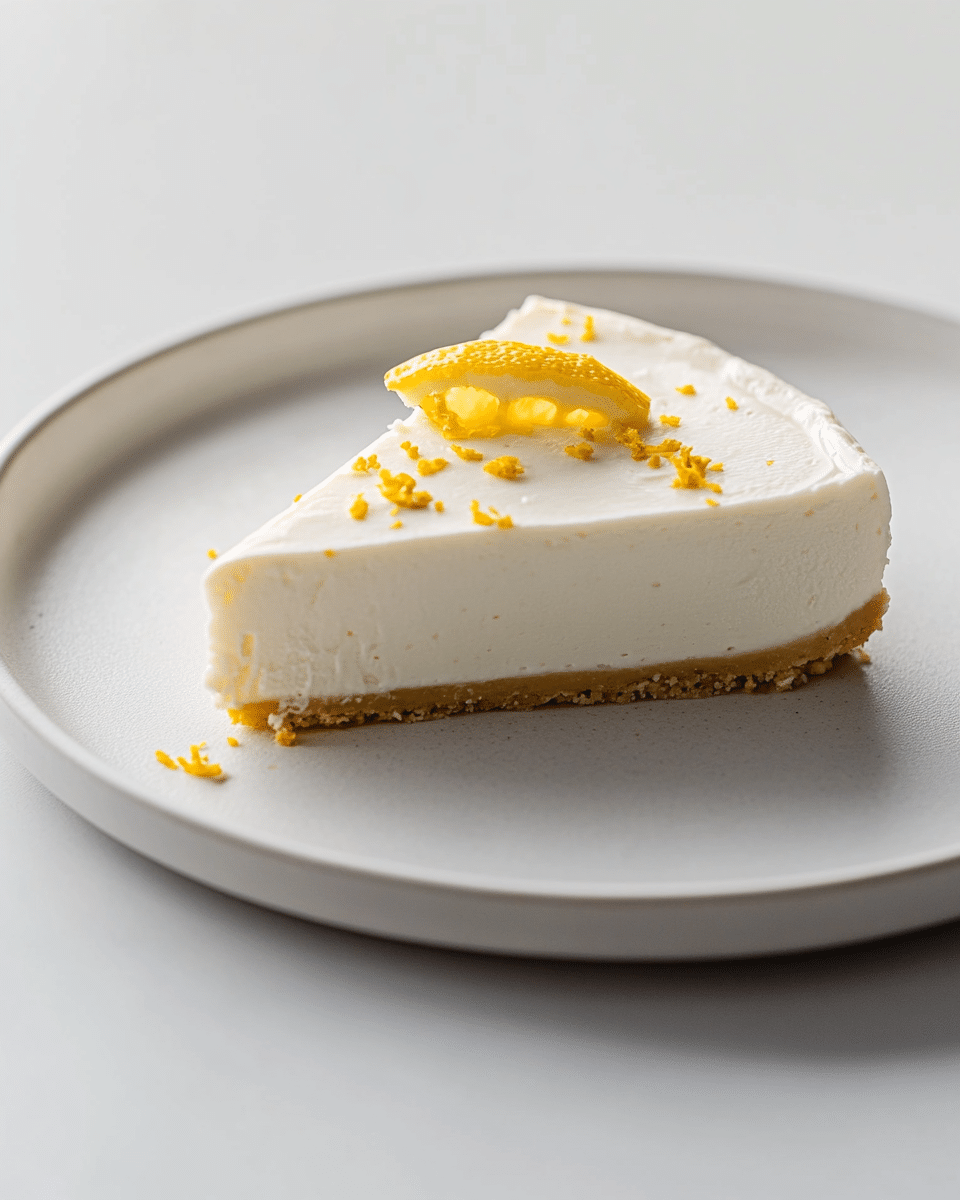 Japanese Yogurt Cheesecake No Bake