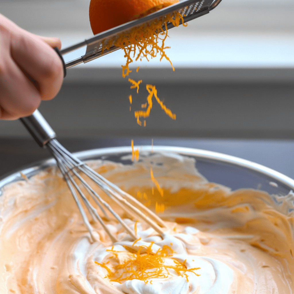 Low-Point Orange Push Pop Pudding Recipe Cooking Close-Up low-point orange push pop pudding recipe cooking ingredients close-up