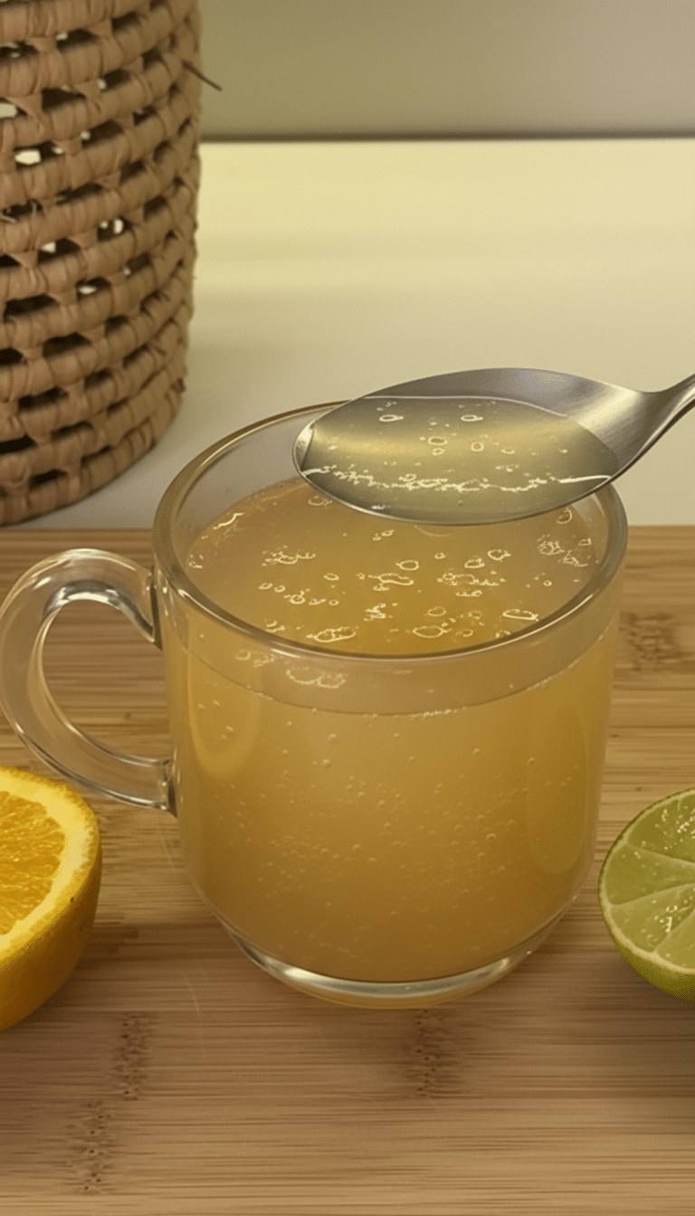 Mix Gelatin with Lime