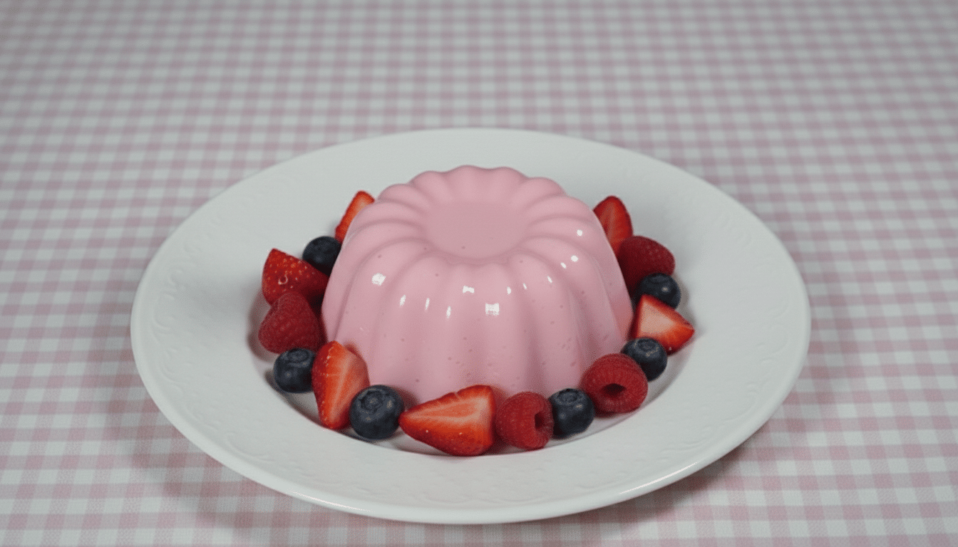 Pink Gelatin Recipe