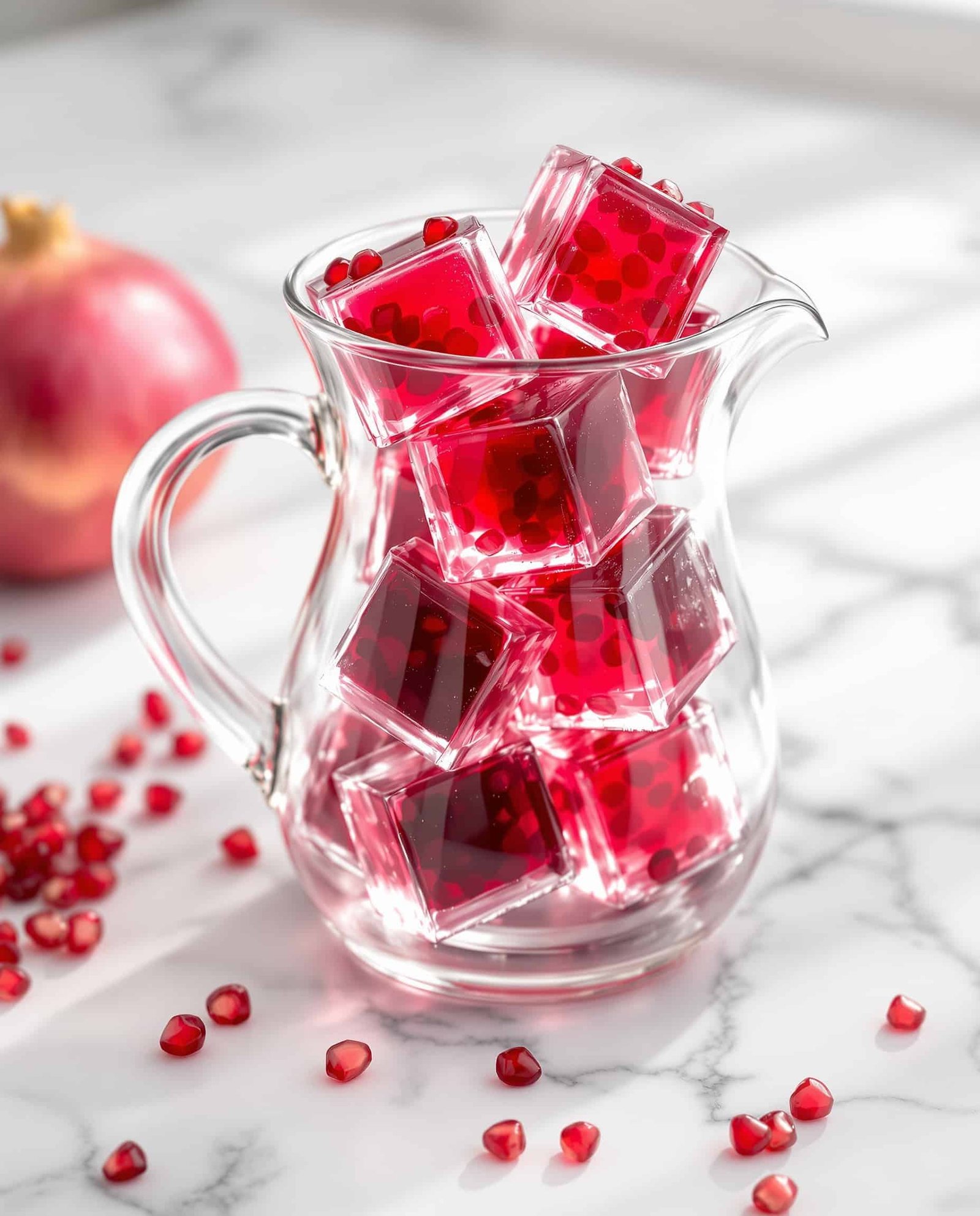 Pomegranate Gelatin Detox Recipe