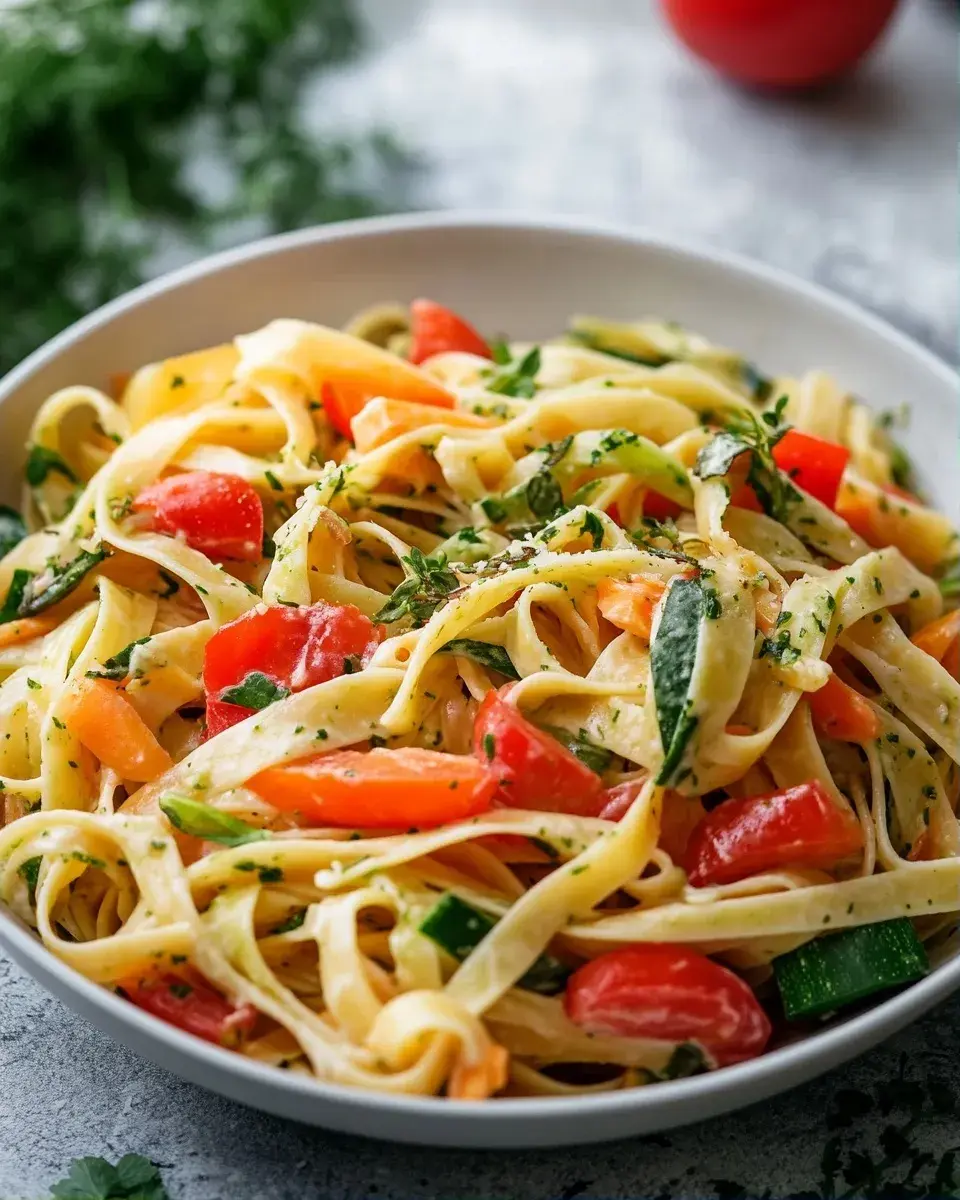 Vegetarian Pasta Salad